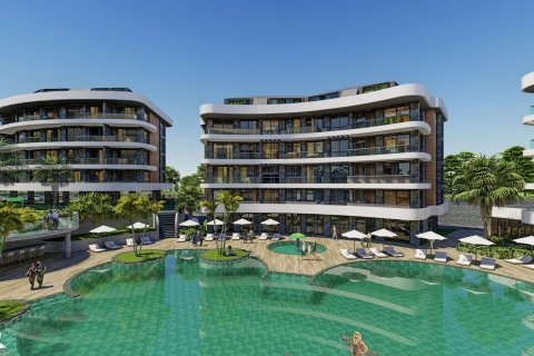 1+1 Lägenhet i Oba, Antalya, Turkiet Nr. 62928 - 5