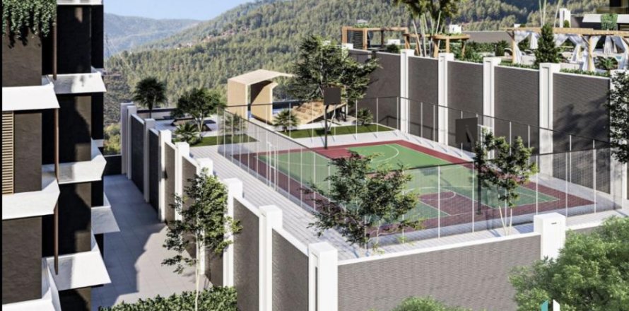 آپارتمان در Alanya ، ترکیه 40 متر مربع. شماره 186250