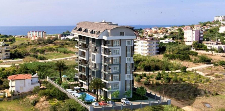 Daire  1+1  Demirtaş, Alanya, Antalya, Türkiye №179923