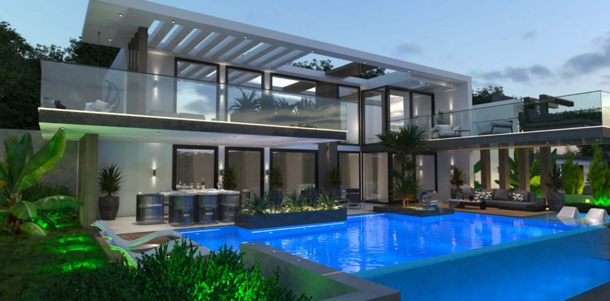 3+1 Villa in Riviera Villas Marmaris, Marmaris, Mugla, Turkey No. 187250