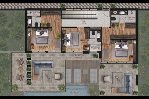 Villa for sale  in Marmaris, Mugla, Turkey, 3 bedrooms, 210m2, No. 187250 – photo 3