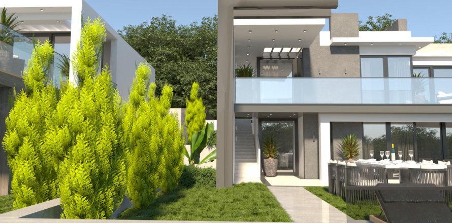 3+1 Villa i Riviera Villas Marmaris, Marmaris, Mugla, Tyrkiet Nr. 187247