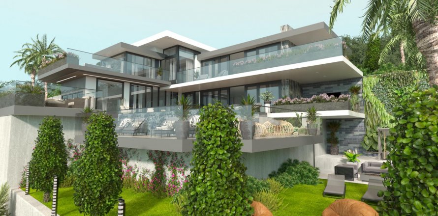 3+1 Villa i Riviera Villas Marmaris, Marmaris, Mugla, Tyrkiet Nr. 187244