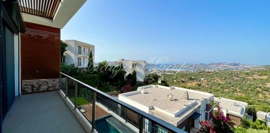 3+1 Villa i Bodrum, Mugla, Turkiet Nr. 179194