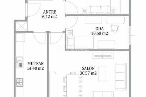 Продажа квартиры в Стамбуле, Турция 3+1, 181м2, №184813 – фото 25