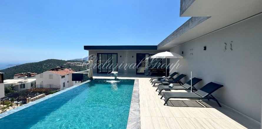 Villa  2+1  Kalkan, Antalya, Türkiye №192215