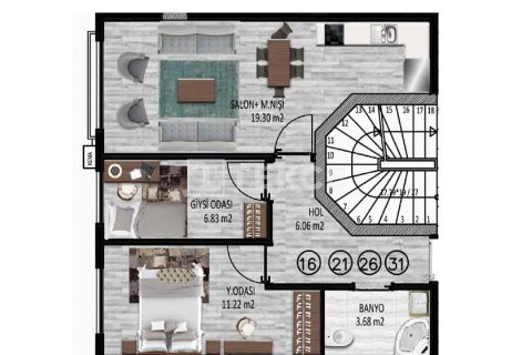 2+1 Wohnung in Istanbul, Türkei Nr. 176564 - 4