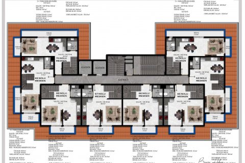 Продажа квартиры в Авсалларе, Анталье, Турция 1+1, 55м2, №180974 – фото 18