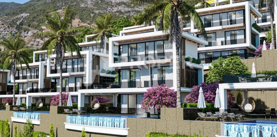Villa i Alanya, Antalya, Tyrkiet Nr. 162303