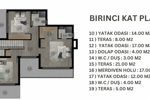 Villa  i Alsancak, Girne,  Nr. 210925 - 14