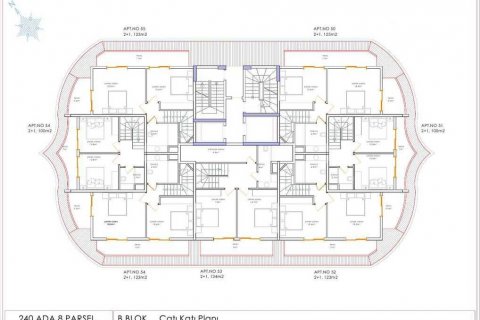 Daire 1000+0 Tosmur, Alanya, Antalya, Türkiye №48827 - 26