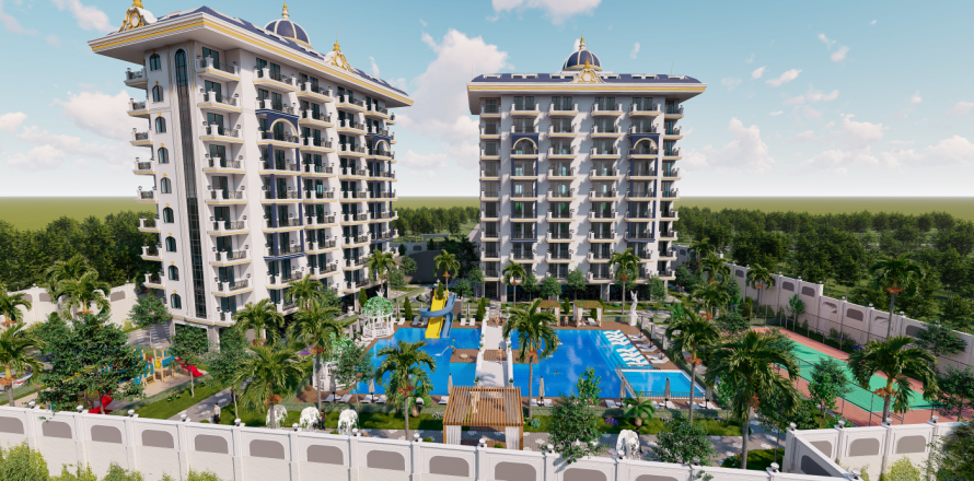 Daire  1+1  Avsallar, Antalya, Türkiye №179899