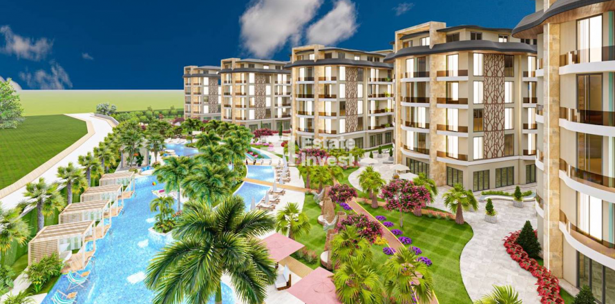 2+1 Leilighet i Alanya, Antalya, Tyrkia Nr. 173236