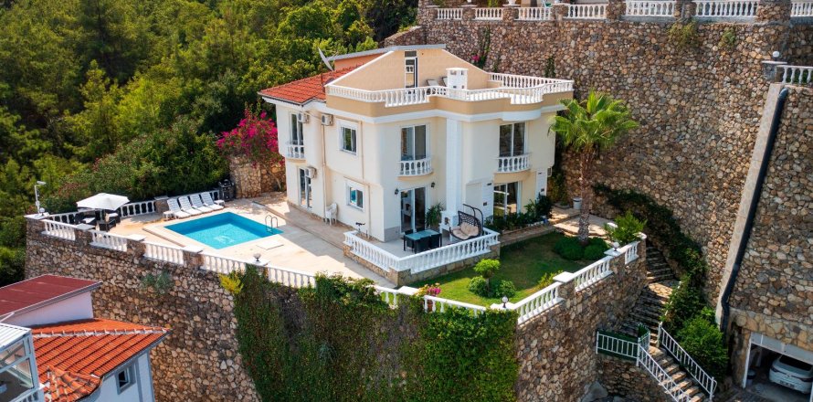 4+1 Villa i Alanya, Antalya, Tyrkiet Nr. 171969