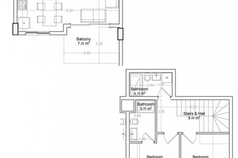 2+1 Penthouse in Yekta Green Life Gazipasa Residence, Gazipasa, Antalya, Turkey No. 160792
