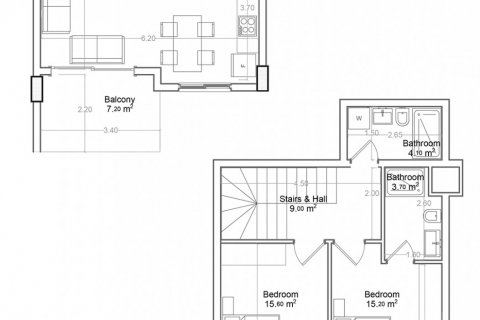 Dubleks daire Yekta Green Life Gazipasa Residence 2+1, Gazipaşa, Antalya, Türkiye №160793