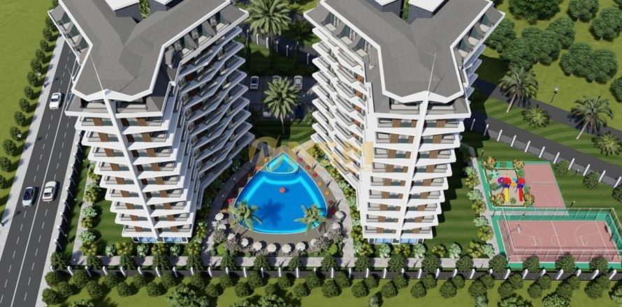 1+1 Leilighet i Alanya, Antalya, Tyrkia Nr. 179800