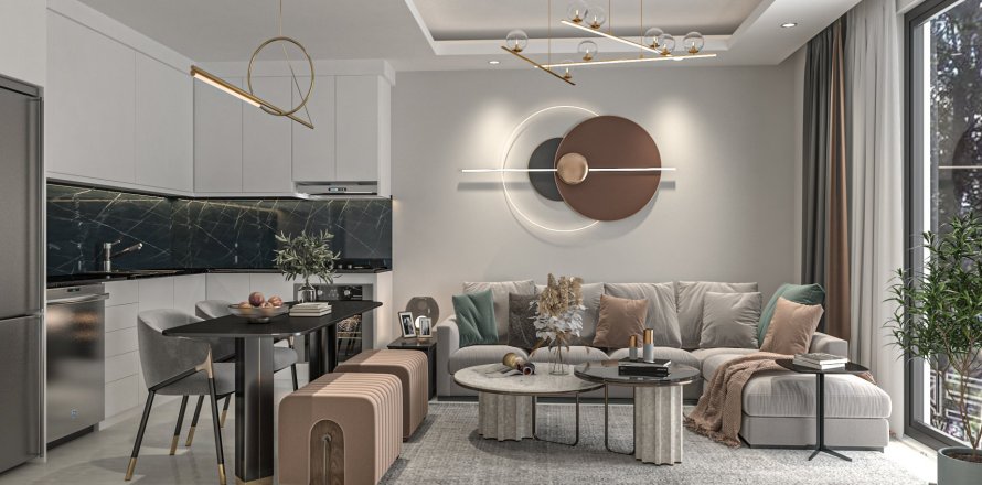 1+1 Apartment in Alanya, Antalya, Turkey No. 163408
