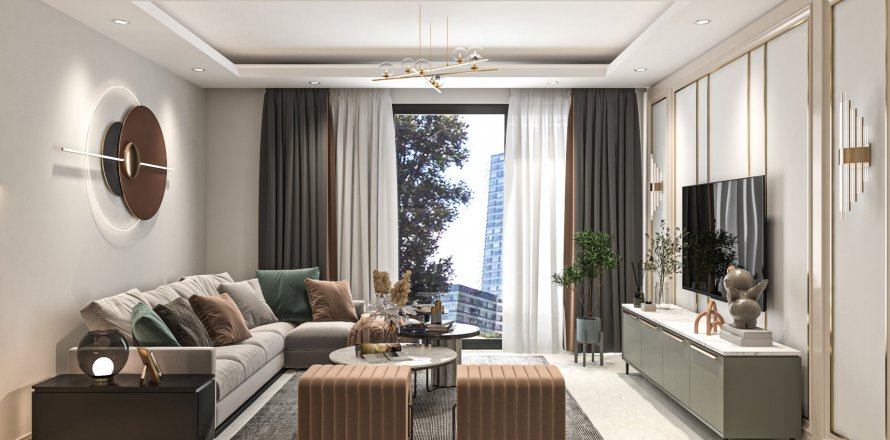 1+1 Apartment  in Alanya, Antalya, Turkey No. 163407