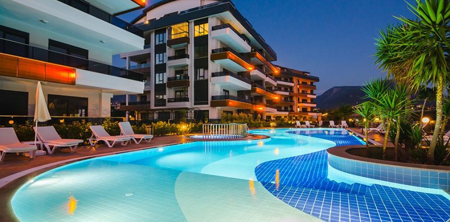 Lägenhet i Oba, Antalya, Turkiet Nr. 169960