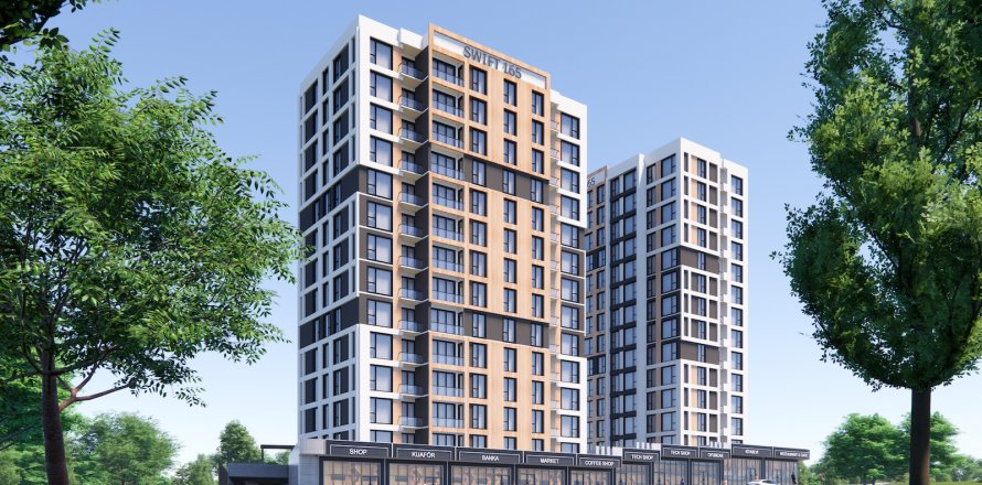 Квартира 1+1 в Стамбуле, Турция №173246