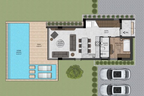 Villa for sale  in Antalya, Turkey, 3 bedrooms, 115m2, No. 170256 – photo 5