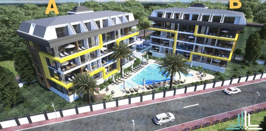 Leilighet i Alanya, Antalya, Tyrkia Nr. 186258