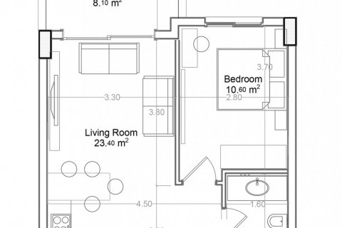 1+1 Leilighet i Yekta Green Life Gazipasa Residence, Gazipasa, Antalya, Tyrkia Nr. 160806