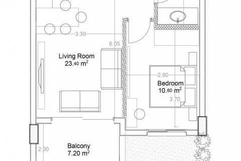 Квартира в Yekta Green Life Gazipasa Residence 1+1, Газипаша, Анталья, Турция №160754