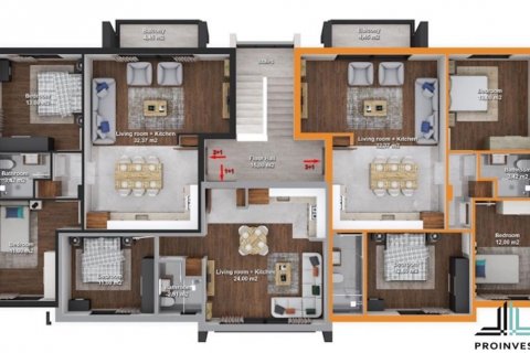 Apartment for sale in Northern Cyprus, 80m2, No. 186185 – photo 11