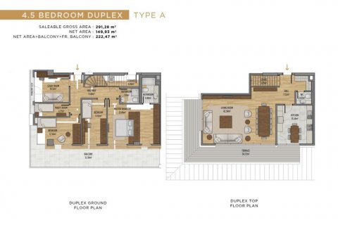 Apartment for sale  in Istanbul, Turkey, 189m2, No. 186099 – photo 21