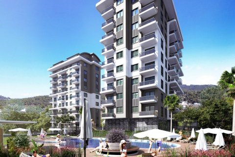 1+1 Lejlighed  i Avsallar, Antalya, Tyrkiet Nr. 180986 - 14