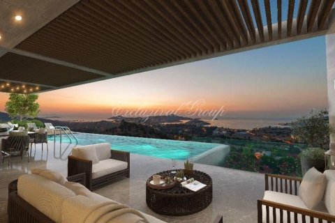 4+1 Villa i Bodrum, Mugla, Turkiet Nr. 179059 - 3