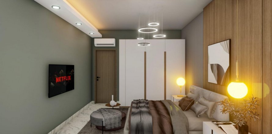 Daire Demirtas Garden 1+1, Alanya, Antalya, Türkiye №159922