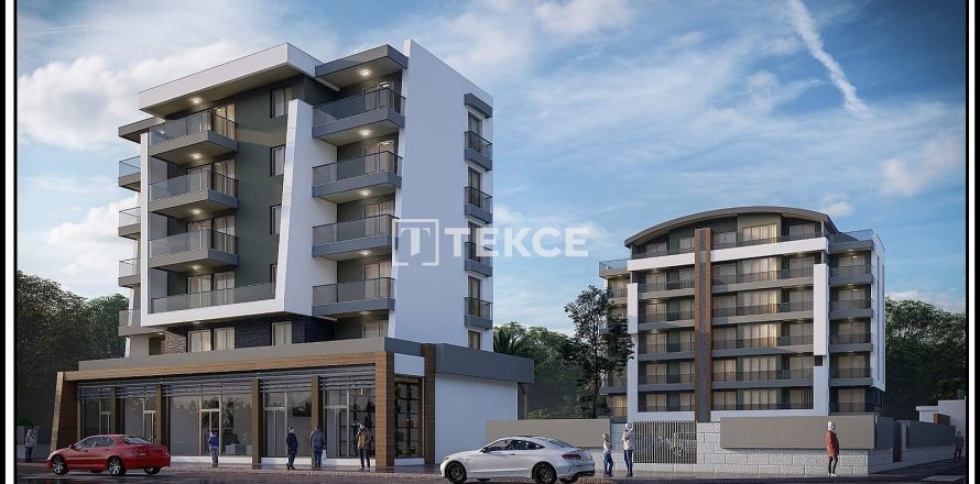 1+1 Leilighet i Aksu, Antalya, Tyrkia Nr. 206829