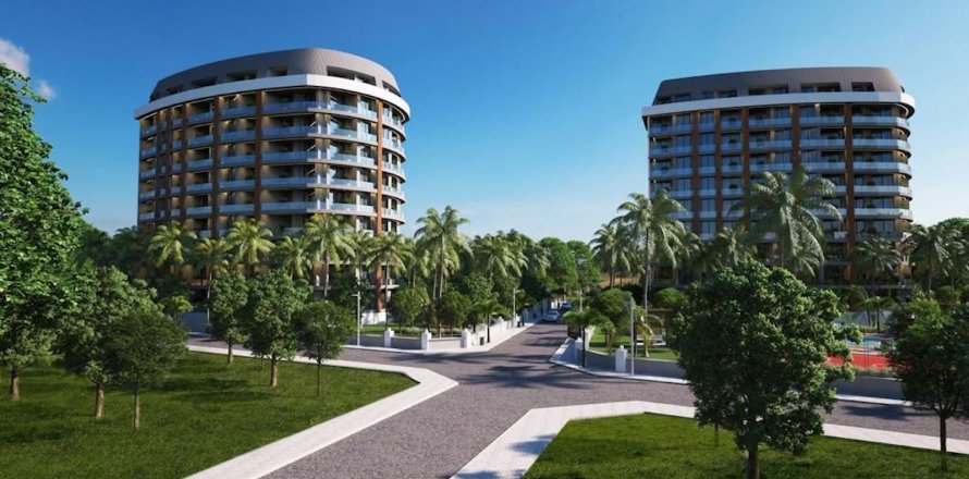 1+1 Leilighet i Alanya, Antalya, Tyrkia Nr. 174250