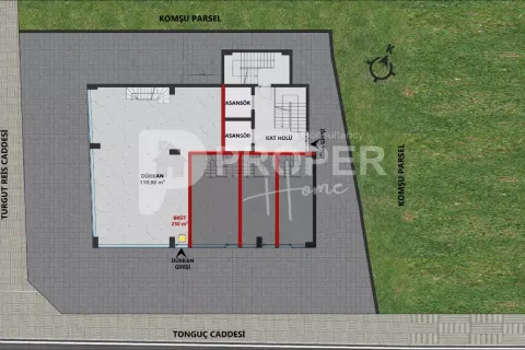 آپارتمان در Muratpasa، Antalya ، ترکیه 65 متر مربع. شماره 180636 - 6