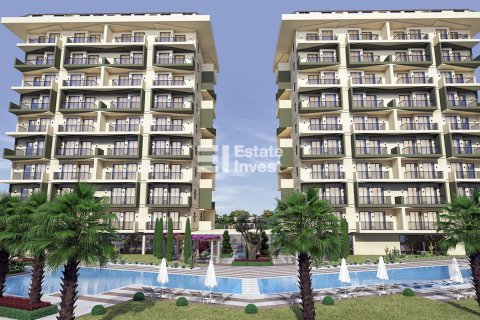 1+1 Lejlighed  i Alanya, Antalya, Tyrkiet Nr. 181668