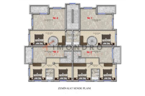 Продажа квартиры  в Северном Кипре 1+1, 56м2, №170627 – фото 9