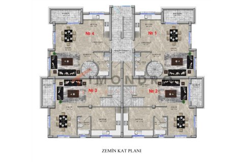 Продажа квартиры  в Северном Кипре 3+1, 110м2, №170629 – фото 11