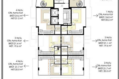 Apartment for sale in Alanya, Antalya, Turkey, 2 bedrooms, 73m2, No. 169541 – photo 20