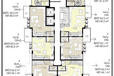 Apartment for sale in Alanya, Antalya, Turkey, 2 bedrooms, 73m2, No. 169541 – photo 6