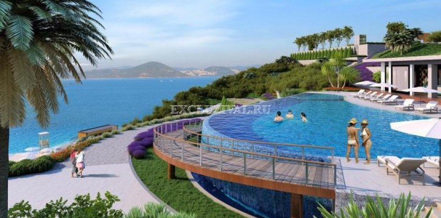 1+1 Villa in Bodrum, Mugla, Türkei Nr. 178632