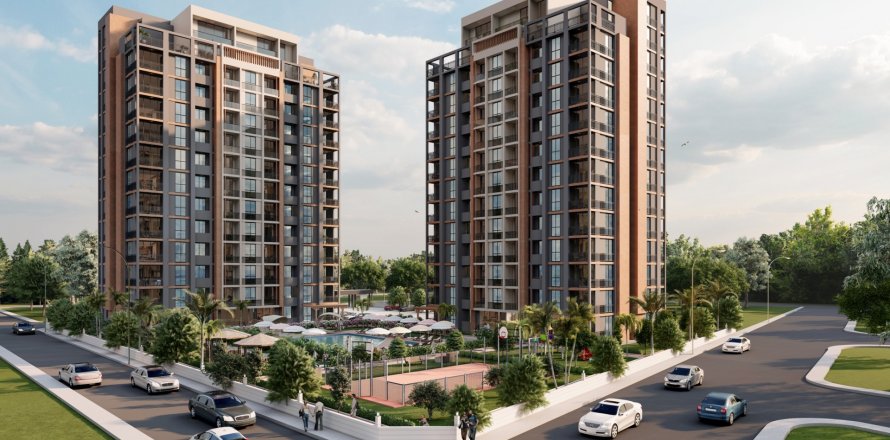 2+1 Wohnung  in Mersin, Türkei Nr. 174000