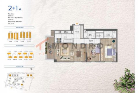 4+1 Lejlighed i Bagcilar, Istanbul, Tyrkiet Nr. 191666 - 29