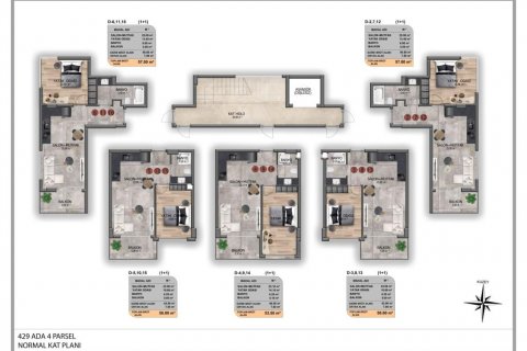 Apartment for sale in Alanya, Antalya, Turkey, 43.15m2, No. 186226 – photo 8