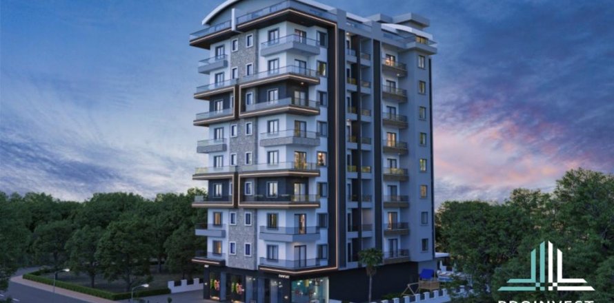 آپارتمان در Alanya ، ترکیه 54 متر مربع. شماره 186228