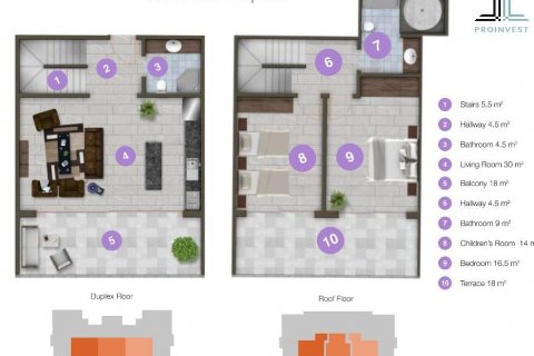 Wohnung in Alanya, Antalya, Türkei Nr. 186265 - 20