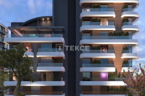 پنت هاس در  Antalya ، ترکیه 2 خوابه ، 90 متر مربع.  شماره 178124 - 12