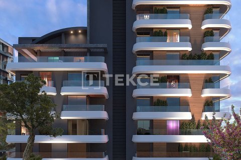 پنت هاس در  Antalya ، ترکیه 2 خوابه ، 90 متر مربع.  شماره 178124 - 14